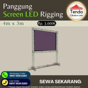 Sewa Rigging Screen LED 4x3