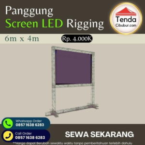 Sewa Rigging Screen LED 6x4