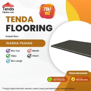 Sewa Flooring Karpet Baru