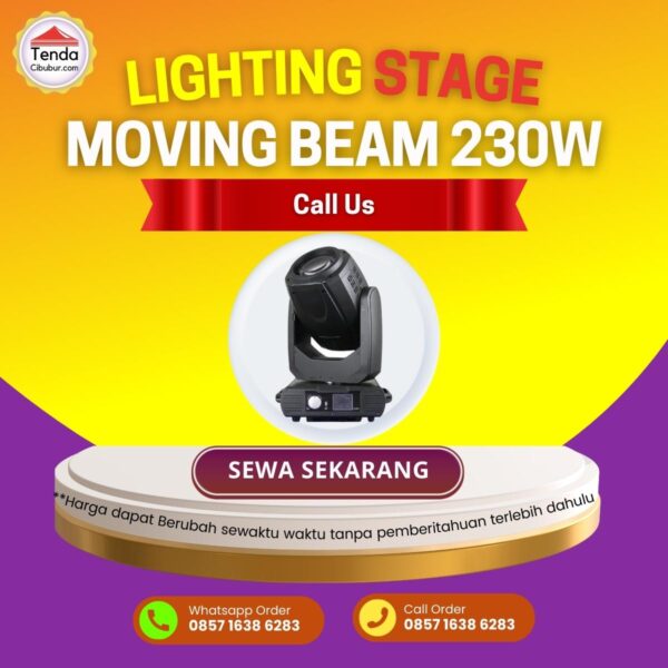 Sewa moving beam 230w