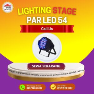 Sewa Lighting Stage Par Led 54