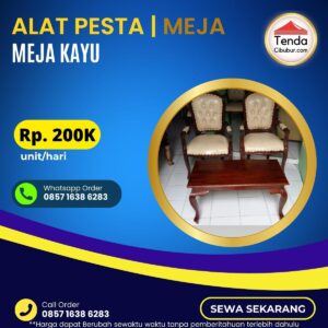 Sewa Meja Kayu