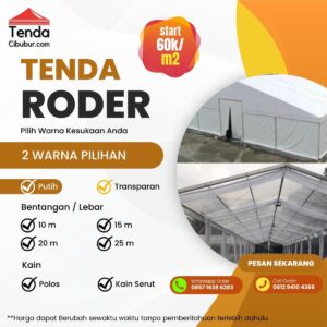 Sewa Tenda Roder