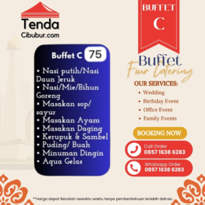 Buffet Paket C dari Tendacibubur.com: Sajian Lezat untuk Acara Spesial Anda