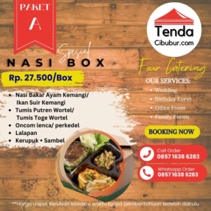 Paket A Nasi Box Tendacibubur.com