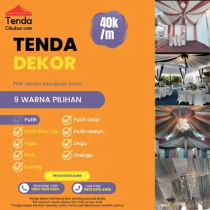 Sewa Tenda Dekor