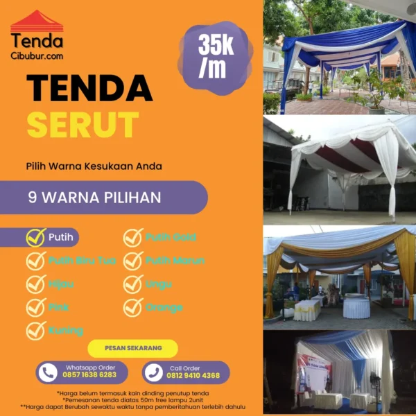 Sewa Tenda Serut